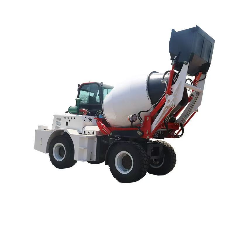 Concrete Mixing Equipment Self-Feeding 1.5 Cbm Home Concrete Mixer Machine Truck Price