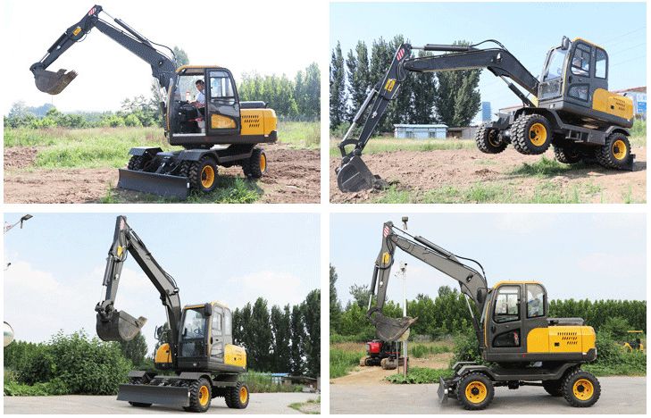 Classification of wheel excavators