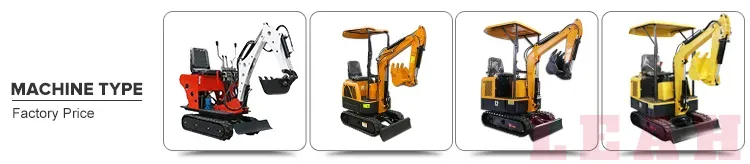 LFT-10 1.0 Ton Multifunction Hydraulic Diesel Mini Crawler Excavators