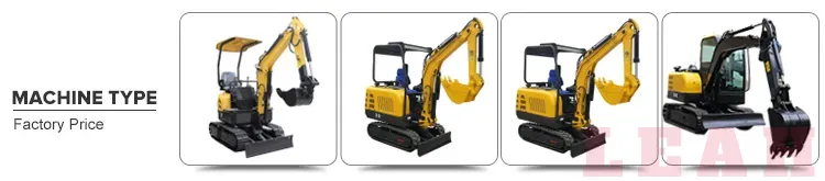Liftor Small Mini Two Wheel Excavator Wheel Loader Machine