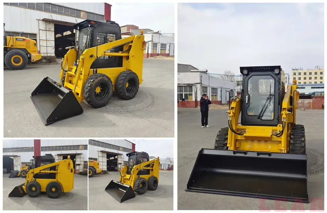 Skid Steer Loader 1.5t with Spare Parts for Sale Skid Steer Loader 1.5t with Spare Parts for Sale