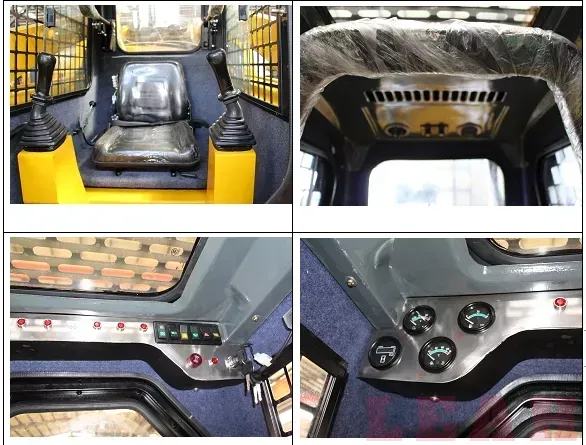 Skid Steer Loader 1.5t with Spare Parts for Sale Skid Steer Loader 1.5t with Spare Parts for Sale