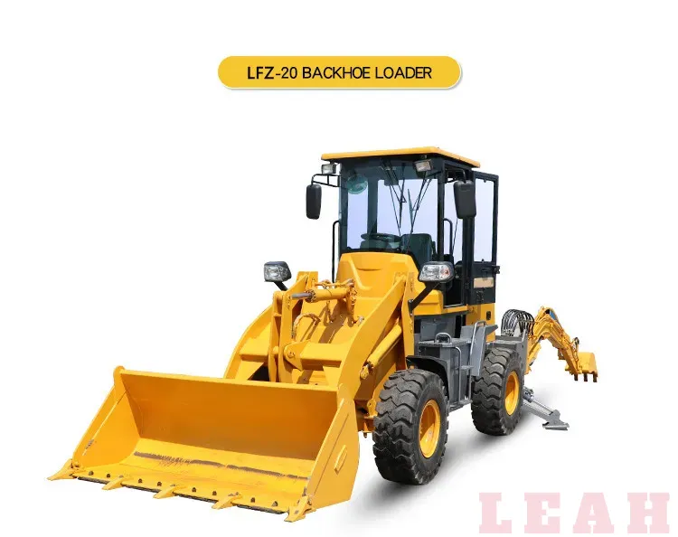3.4 Ton 4x4 Compact Mini Tractor with Front End Loader and Backhoe 3.4 Ton 4x4 Compact Mini Tractor with Front End Loader and Backhoe