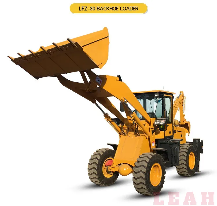 LFT Mini Front End Telescopic Tractor Backhoe Loaders 4X4 Price for Sale Traktor Front Wheel Loader Backhoe