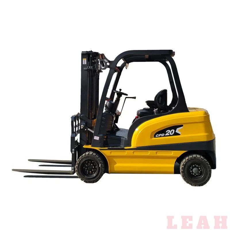 Electric Forklift Yellow  Electric Forklift CPD25 Electric 4wd Forklift 